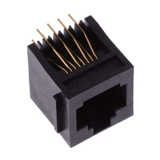 1-1775089-3 - TE Connectivity AMP Connectors - Modular Connectors - Jacks