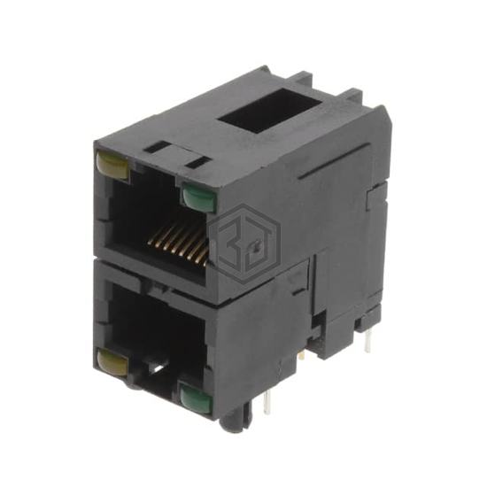 RJSAE508102 - Amphenol ICC (Commercial Products) - Modular Connectors - Jacks