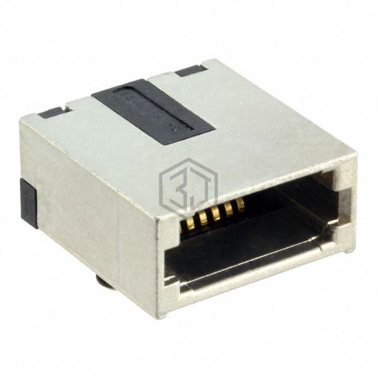 SS-610808-NF-P-5 - Stewart Connector - Modular Connectors - Jacks