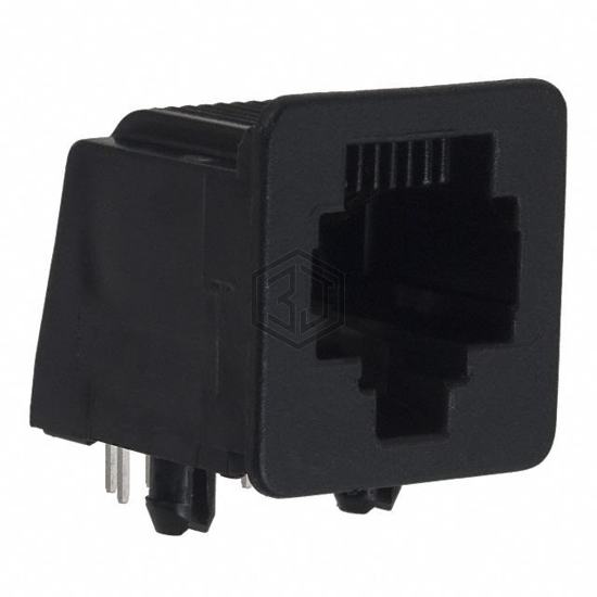 5520243-4 - TE Connectivity AMP Connectors - Modular Connectors - Jacks