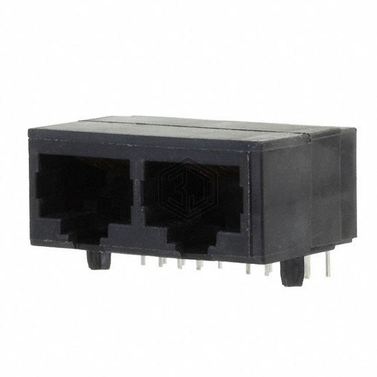 6368120-1 - TE Connectivity AMP Connectors - Modular Connectors - Jacks