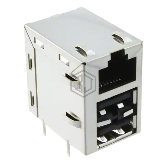 1888371-1 - TE Connectivity AMP Connectors - Modular Connectors - Jacks