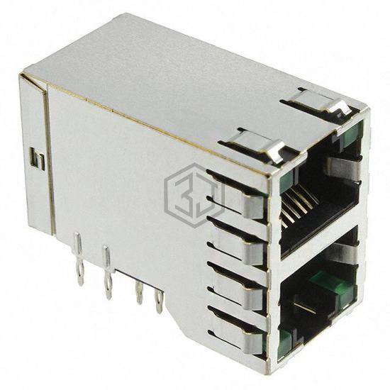 1888653-1 - TE Connectivity AMP Connectors - Modular Connectors - Jacks