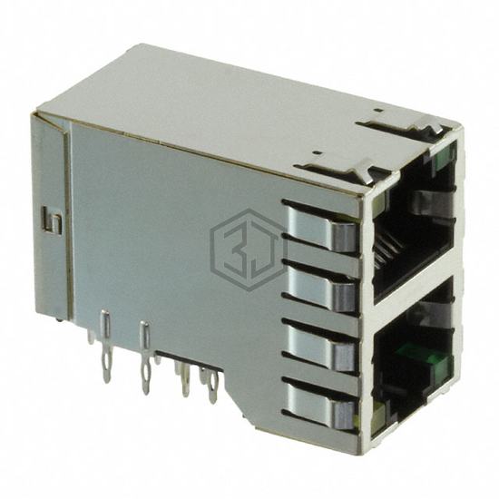 1888653-3 - TE Connectivity AMP Connectors - Modular Connectors - Jacks