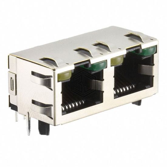 6116353-4 - TE Connectivity AMP Connectors - Modular Connectors - Jacks