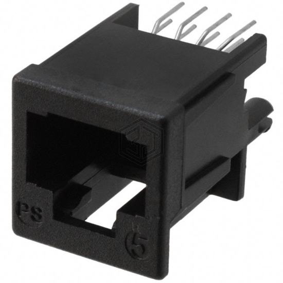 338360-1 - TE Connectivity AMP Connectors - Modular Connectors - Jacks