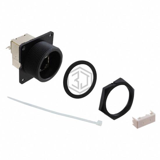DCP-RJ6ST-RD - Conxall/Switchcraft - Modular Connectors - Jacks