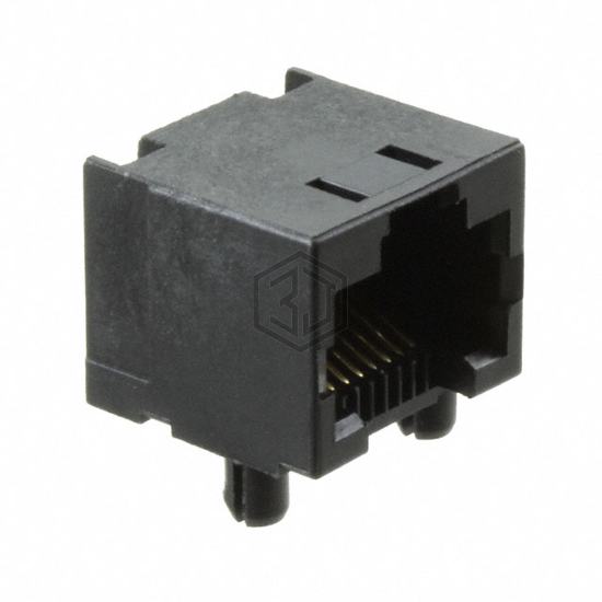 PJ068-8P8C6 - On Shore Technology Inc. - Modular Connectors - Jacks