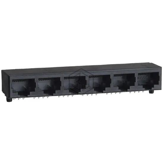 5558501-1 - TE Connectivity AMP Connectors - Modular Connectors - Jacks