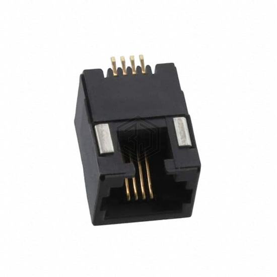 MTJ-64WAX1 - Adam Tech - Modular Connectors - Jacks