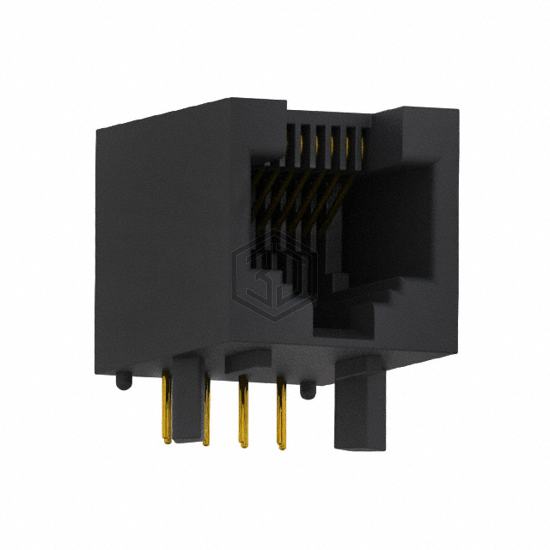 68899-004LF - Amphenol ICC (FCI) - Modular Connectors - Jacks