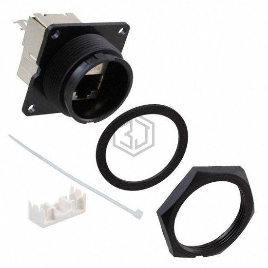 DCP-RJ5SB-RD - Conxall/Switchcraft - Modular Connectors - Jacks