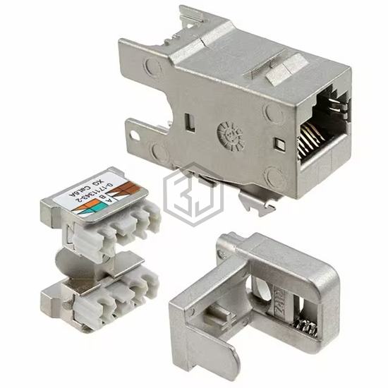 1711343-2 - TE Connectivity AMP Connectors - Modular Connectors - Jacks