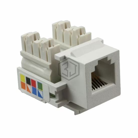 406375-3 - TE Connectivity AMP Connectors - Modular Connectors - Jacks