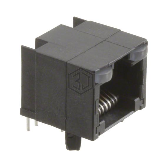 5406533-7 - TE Connectivity AMP Connectors - Modular Connectors - Jacks