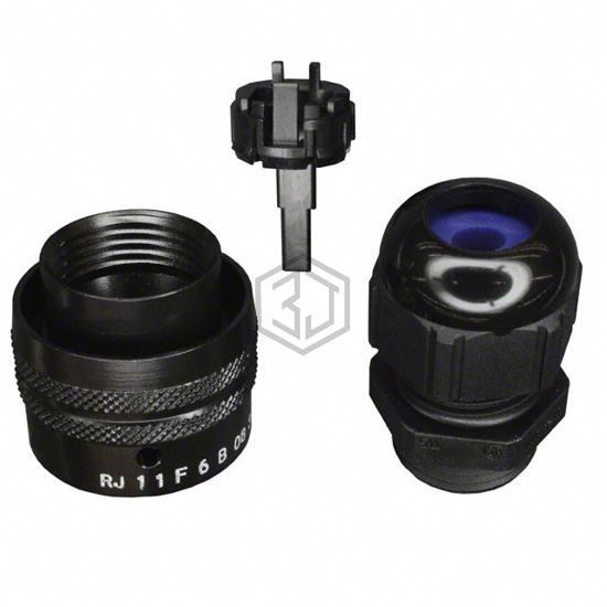 RJ11F6B - Amphenol Socapex - Modular Connectors - Plug Housings
