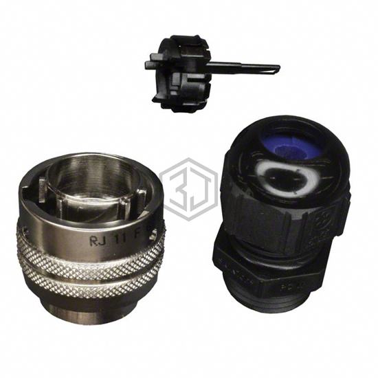 RJ11F6N - Amphenol Socapex - Modular Connectors - Plug Housings