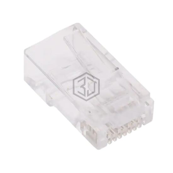 MTPR-88-W-S-C6-A - Adam Tech - Modular Connectors - Plugs