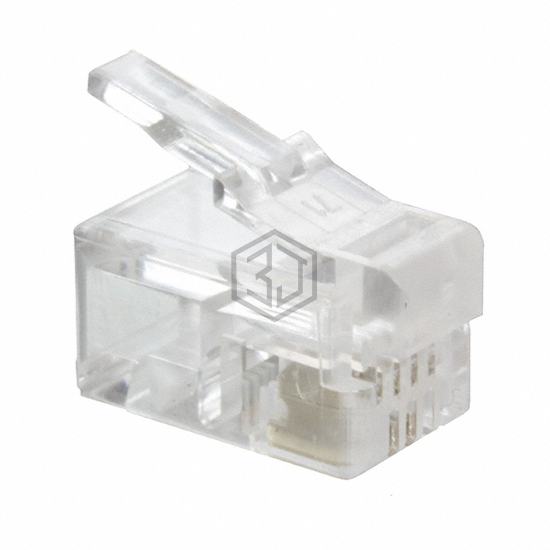 MTP-44-G - Adam Tech - Modular Connectors - Plugs