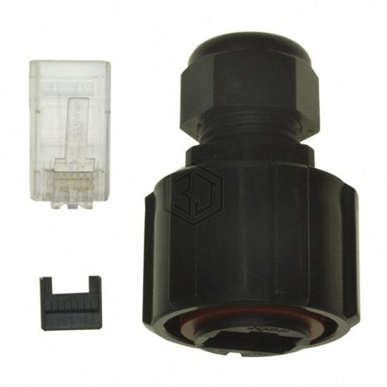 1738607-1 - TE Connectivity AMP Connectors - Modular Connectors - Plugs