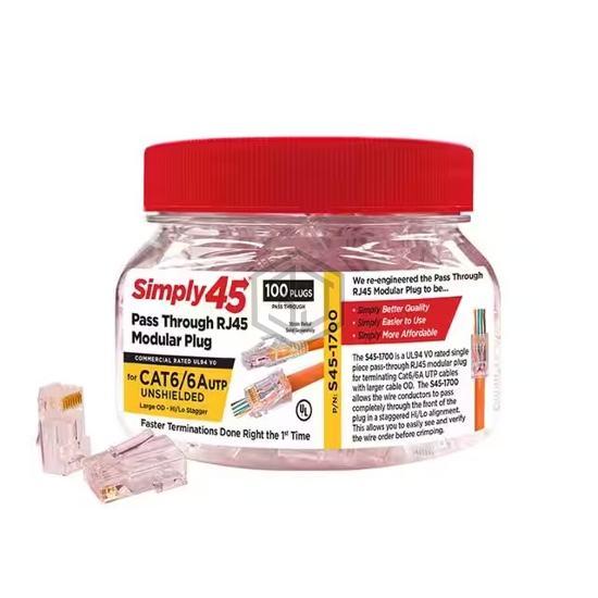 S45-1700P - Simply45 - Modular Connectors - Plugs