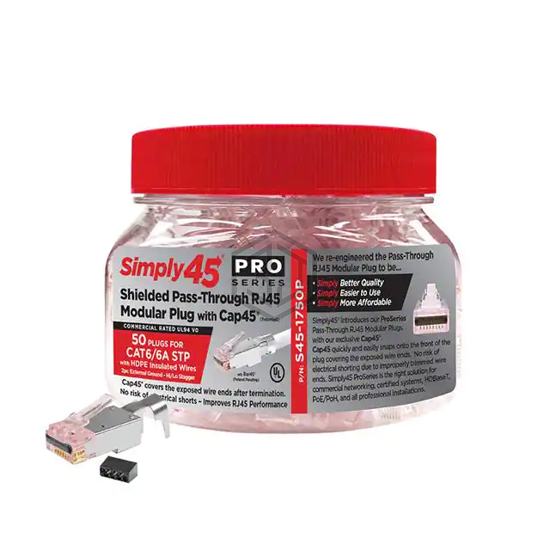 S45-1750P - Simply45 - Modular Connectors - Plugs