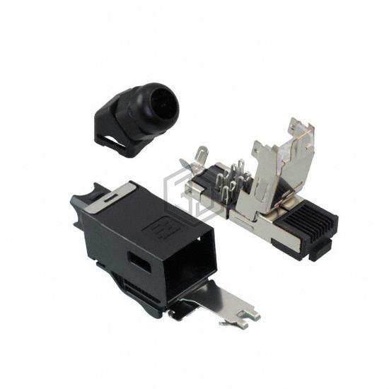 1987236-1 - TE Connectivity AMP Connectors - Modular Connectors - Plugs