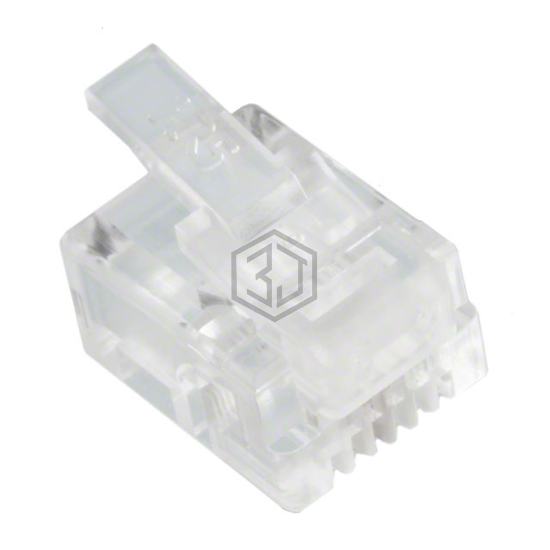 TM3P-62P - Hirose Electric Co Ltd - Modular Connectors - Plugs