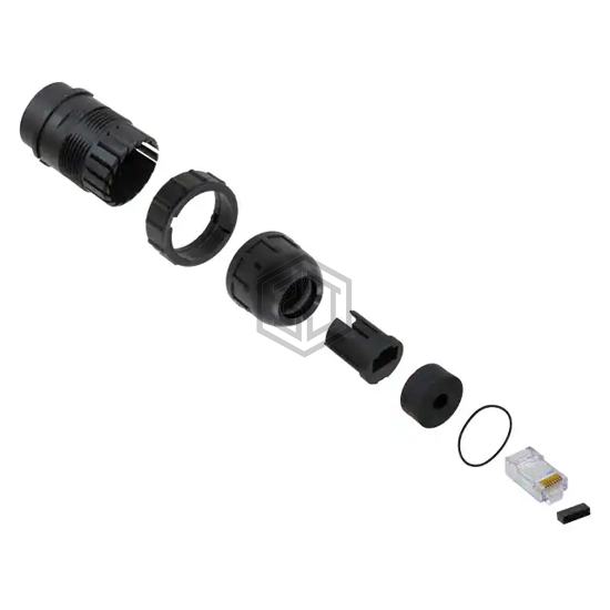 DCC-RJ6B-310 - Conxall/Switchcraft - Modular Connectors - Plugs