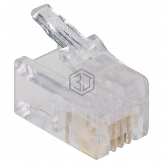 5-641334-3 - TE Connectivity AMP Connectors - Modular Connectors - Plugs