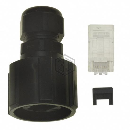 1738607-2 - TE Connectivity AMP Connectors - Modular Connectors - Plugs