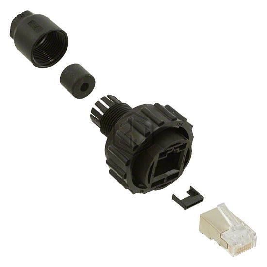 1546907-2 - TE Connectivity AMP Connectors - Modular Connectors - Plugs