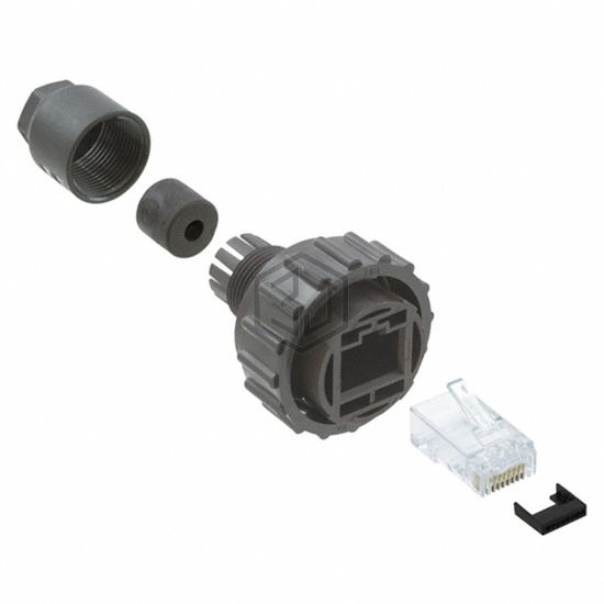 1546876-2 - TE Connectivity AMP Connectors - Modular Connectors - Plugs