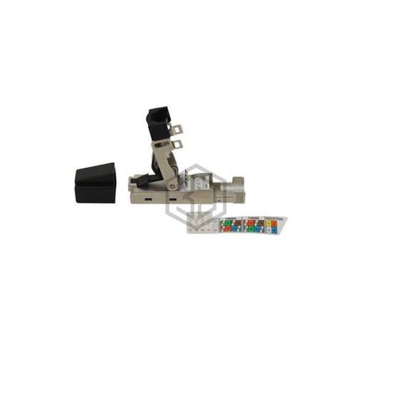 252-RMP02-A2B10 - Vertical Cable - Modular Connectors - Plugs