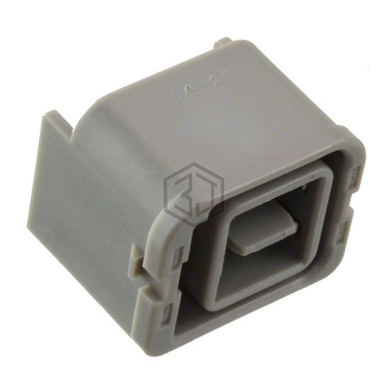 GT17V-6DP-DS(70) - Hirose Electric Co Ltd - Pluggable Connectors
