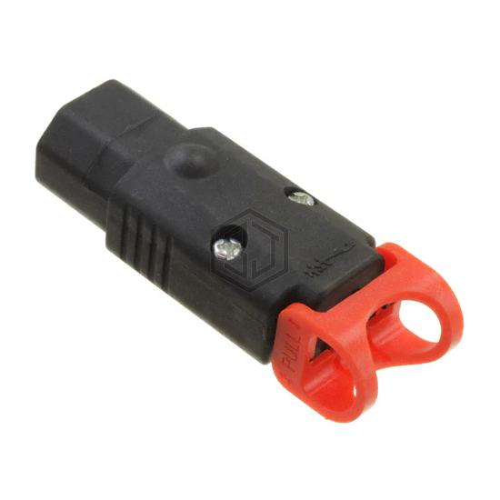 IL13+ REWIREABLE IEC LOCK LSZH - Schaffner EMC Inc. - Power Entry Connectors - Inlets, Outlets, Modules