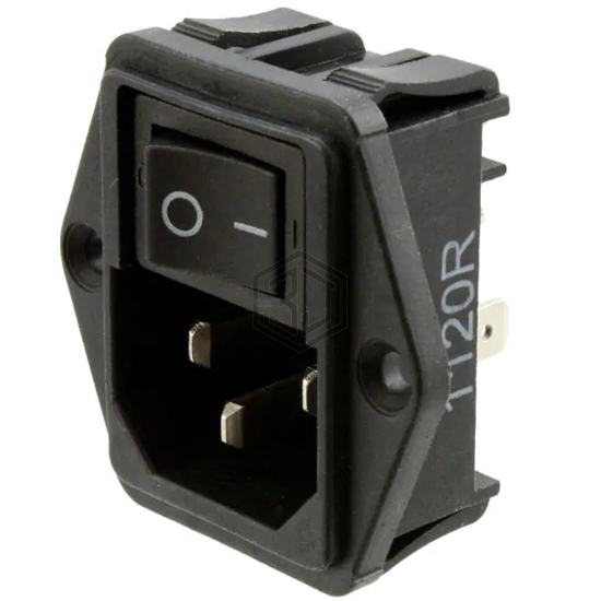 1-1609112-2 - TE Connectivity Corcom Filters - Power Entry Connectors - Inlets, Outlets, Modules