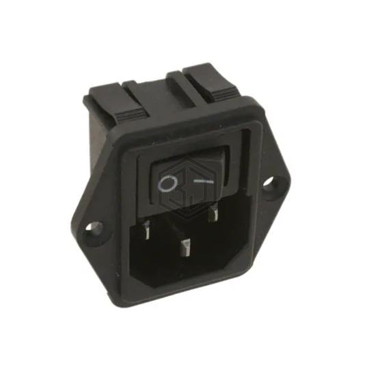 1609112-3 - TE Connectivity Corcom Filters - Power Entry Connectors - Inlets, Outlets, Modules