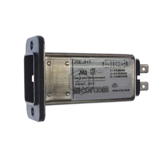 6609009-4 - TE Connectivity Corcom Filters - Power Entry Connectors - Inlets, Outlets, Modules