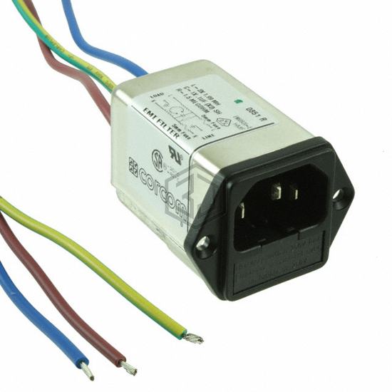 6609116-5 - TE Connectivity Corcom Filters - Power Entry Connectors - Inlets, Outlets, Modules