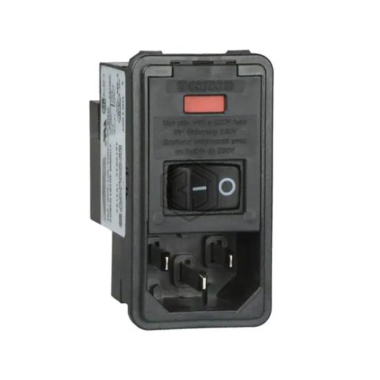 PS0S0SS60 - TE Connectivity Corcom Filters - Power Entry Connectors - Inlets, Outlets, Modules