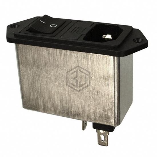 FN284E-2-06 - Schaffner EMC Inc. - Power Entry Connectors - Inlets, Outlets, Modules
