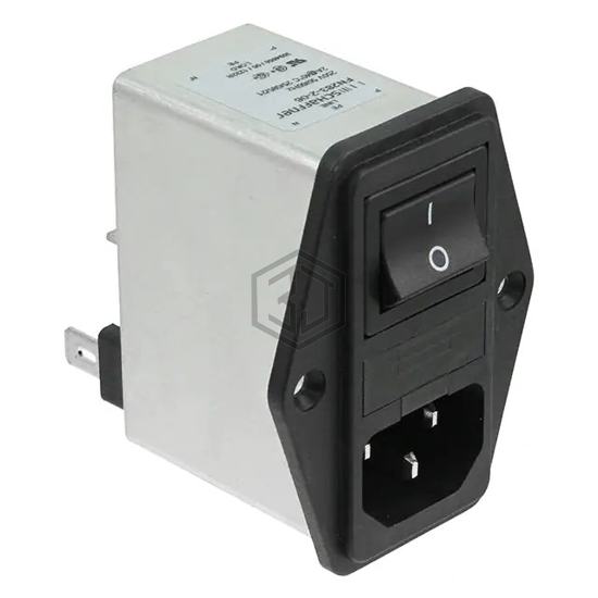 FN283-4-06 - Schaffner EMC Inc. - Power Entry Connectors - Inlets, Outlets, Modules
