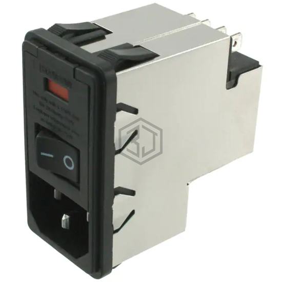 4-6609106-8 - TE Connectivity Corcom Filters - Power Entry Connectors - Inlets, Outlets, Modules