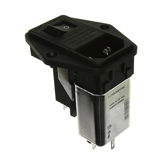 FN388-6-22 - Schaffner EMC Inc. - Power Entry Connectors - Inlets, Outlets, Modules