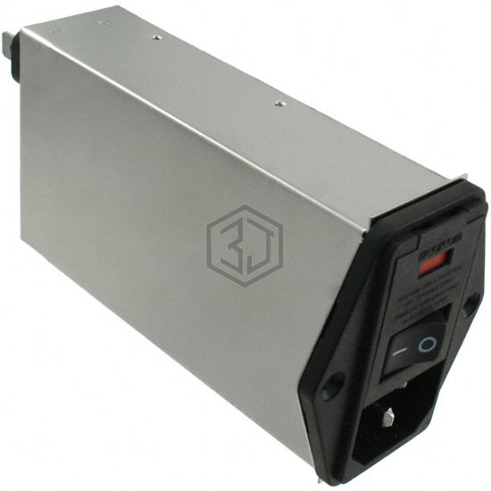 PE0S0DZXC - TE Connectivity Corcom Filters - Power Entry Connectors - Inlets, Outlets, Modules
