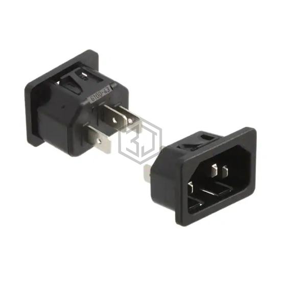 6100.4315 - SCHURTER Inc. - Power Entry Connectors - Inlets, Outlets, Modules