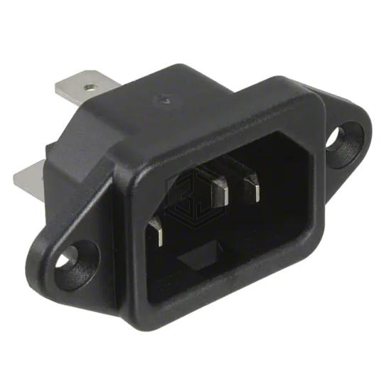 6162.0159 - SCHURTER Inc. - Power Entry Connectors - Inlets, Outlets, Modules