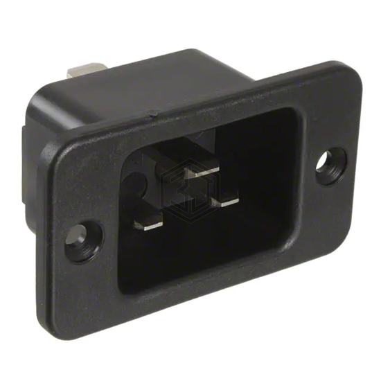 6163.0004 - SCHURTER Inc. - Power Entry Connectors - Inlets, Outlets, Modules