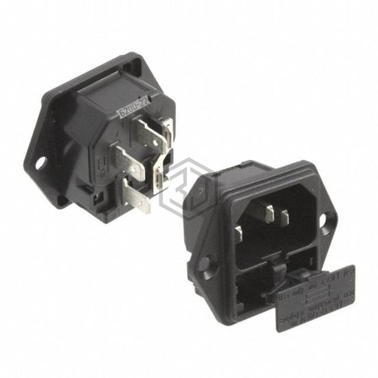 6200.2200 - SCHURTER Inc. - Power Entry Connectors - Inlets, Outlets, Modules